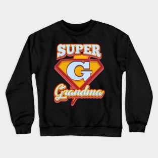 GRANDMA: Super Grandma Crewneck Sweatshirt